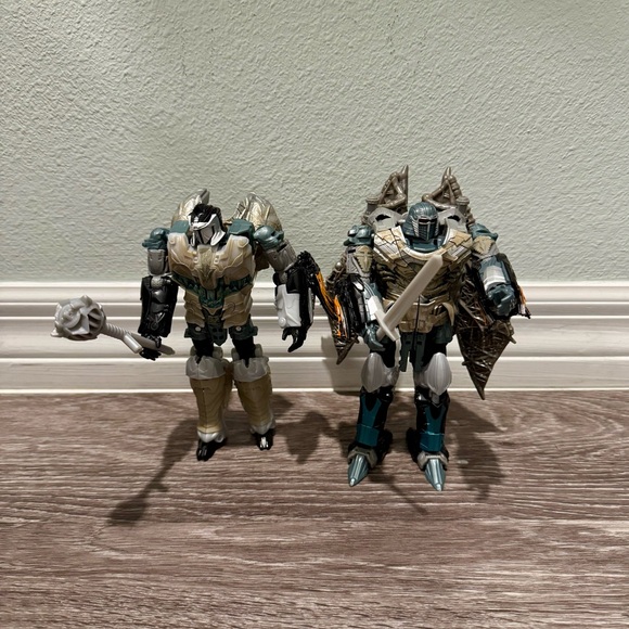 Transformers The Last Knight Premier Edition Leader Class Dragonstorm figure.